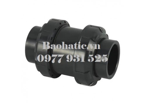 Van một chiều hai đầu rắc co UPVC D110 (Dn100 - Phi 4'')